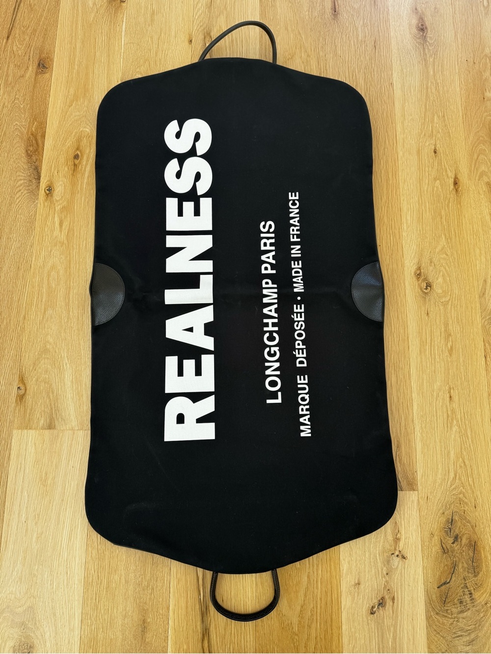 *rare* Longchamp x Shayne Oliver -  Black Garment bag collab from 2018